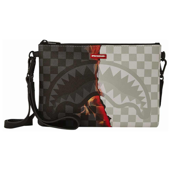 Sprayground Τσαντάκι Ring of Fire Cross-Over Clutch With/Shoulder Strap